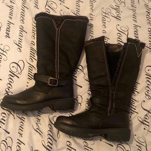 Judith Sports zip up Black boots, size 7